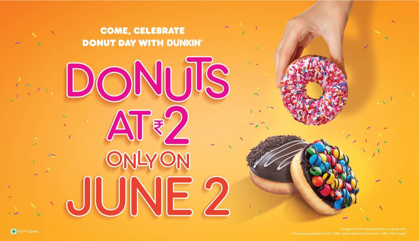 Donuts Rs.2 on World Donut Day WindowSeat Agency